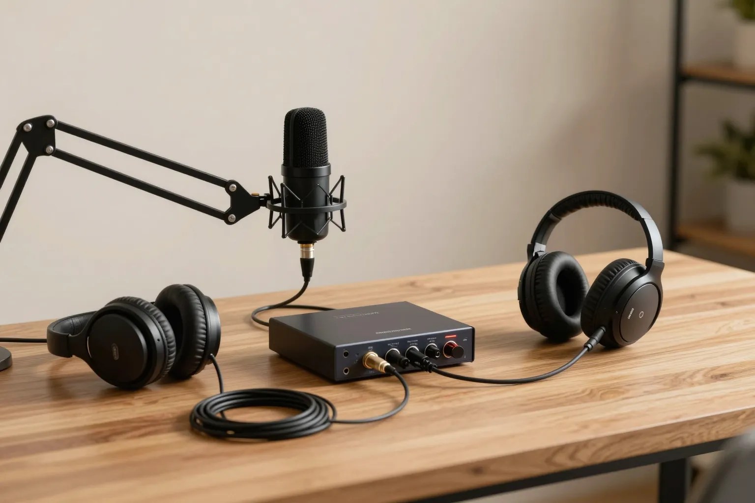 Was braucht man als Equipment für einen Podcast?