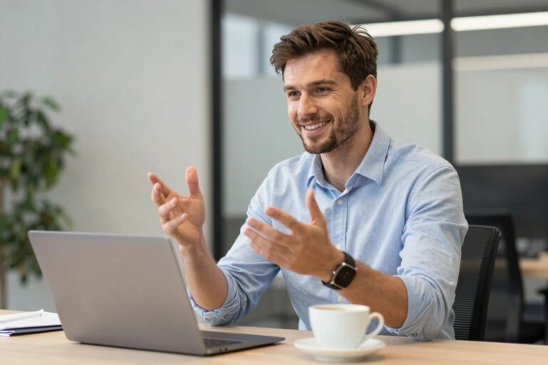 Erfolgreicher Unternehmer teilt Business-Tipps und Strategien